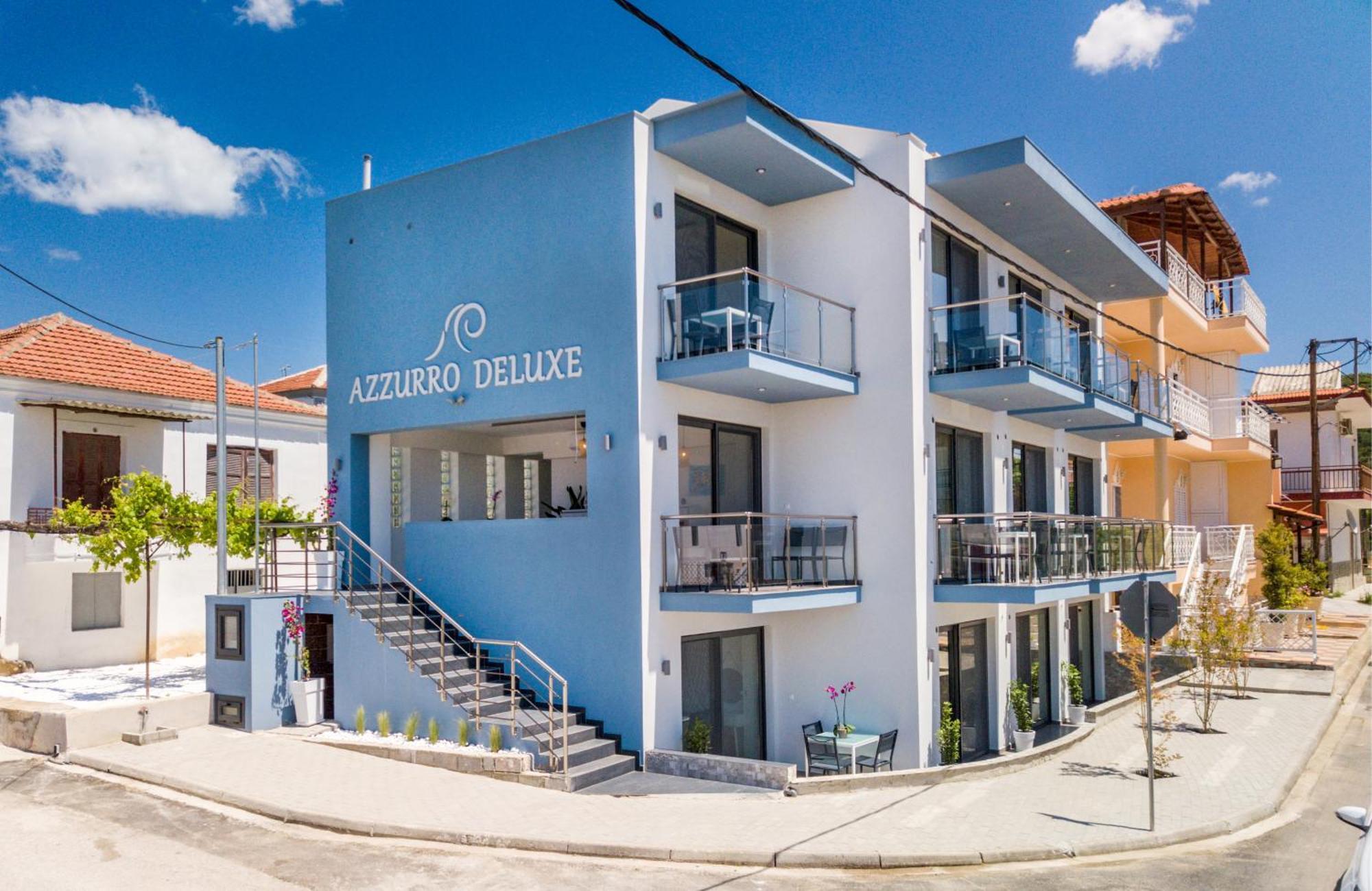 Appartement Azzurro Deluxe à Limenaria  Extérieur photo